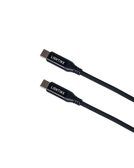 LightinX USB 2.0 C to C Cable 3.3 ft, 480 Mbps Data Transfer, 60W PD3.1 Fast Charging, Compatible with iPhone 15/15Plus/15Pro/15ProMax